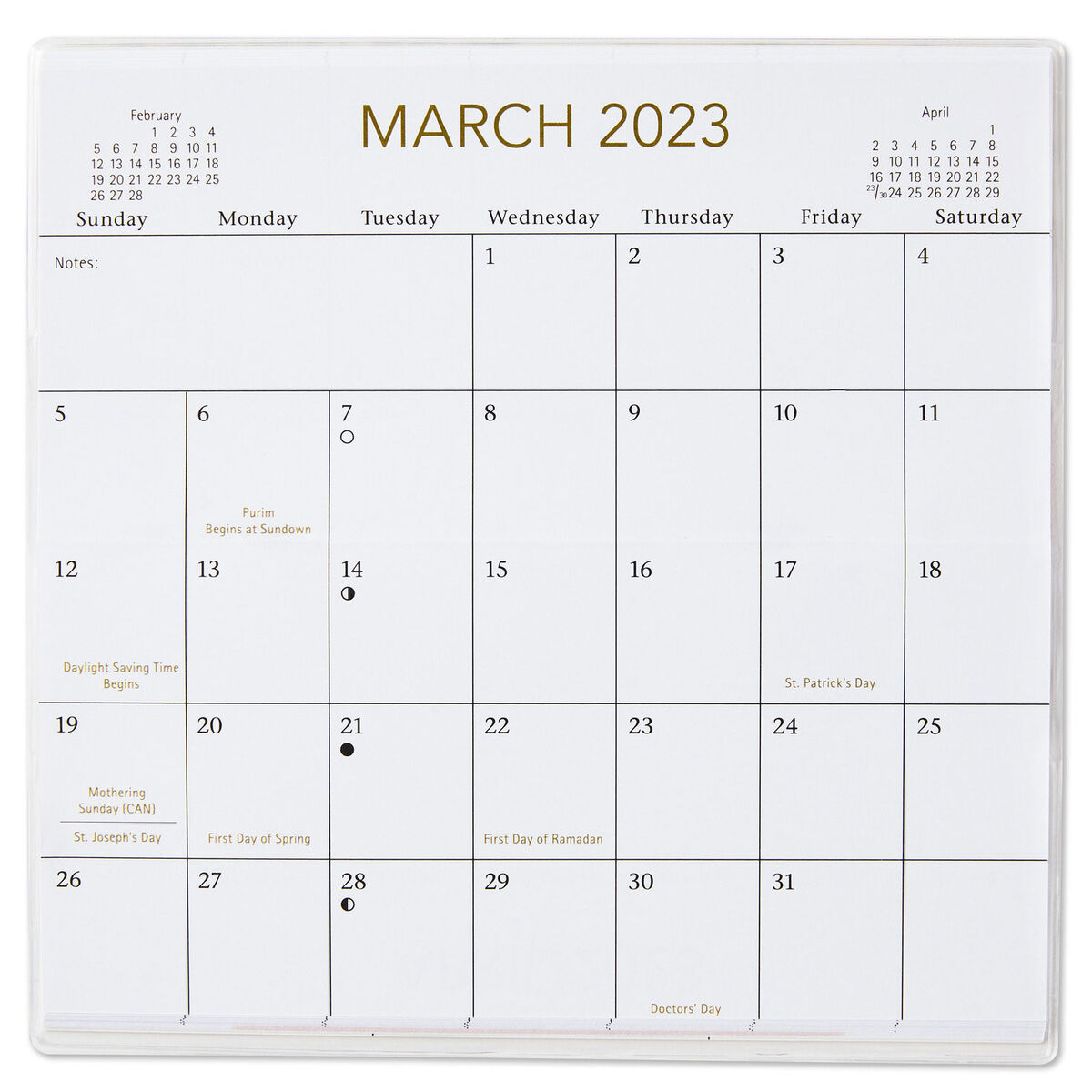 Watercolor Flowers Monthly Calendar Planner 2022 2023 Calendars 8342