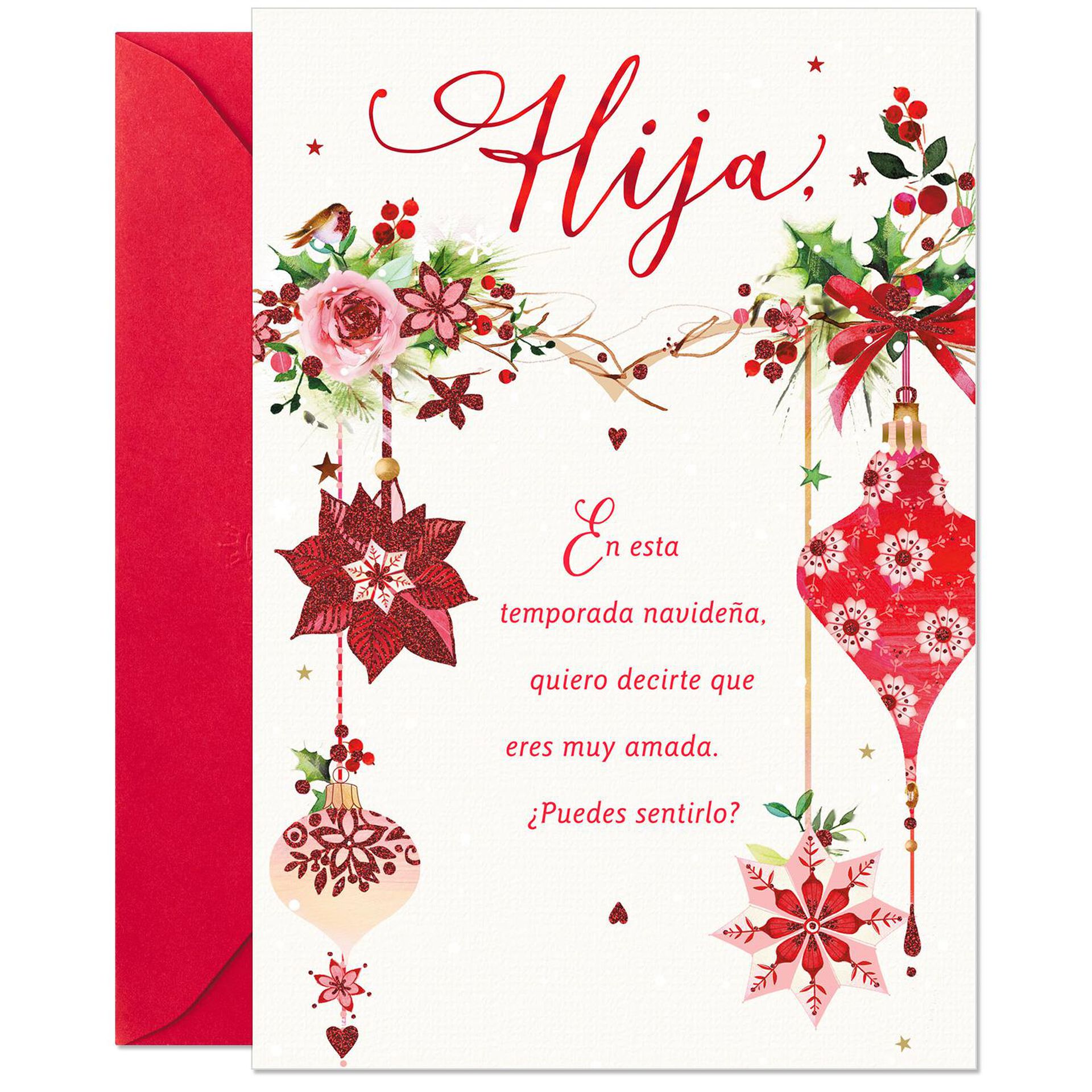 So Very Loved Spanish Language Christmas Card For Daughter Greeting Cards Hallmark