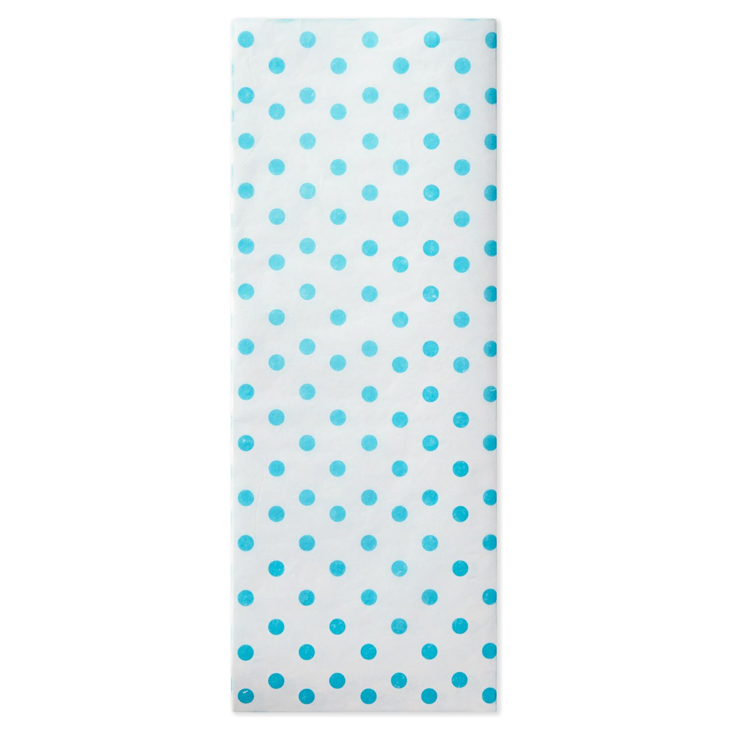 Flagermus camouflage På kanten Aqua Blue Polka Dots Tissue Paper, 6 sheets - Tissue - Hallmark