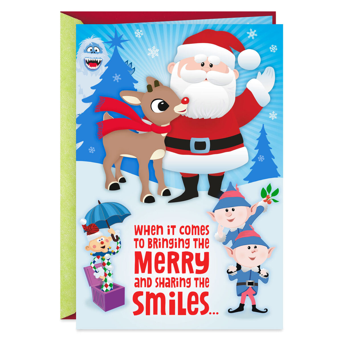 Rudolph The Red Nosed Reindeer® Musical Christmas Card Greeting Cards Hallmark