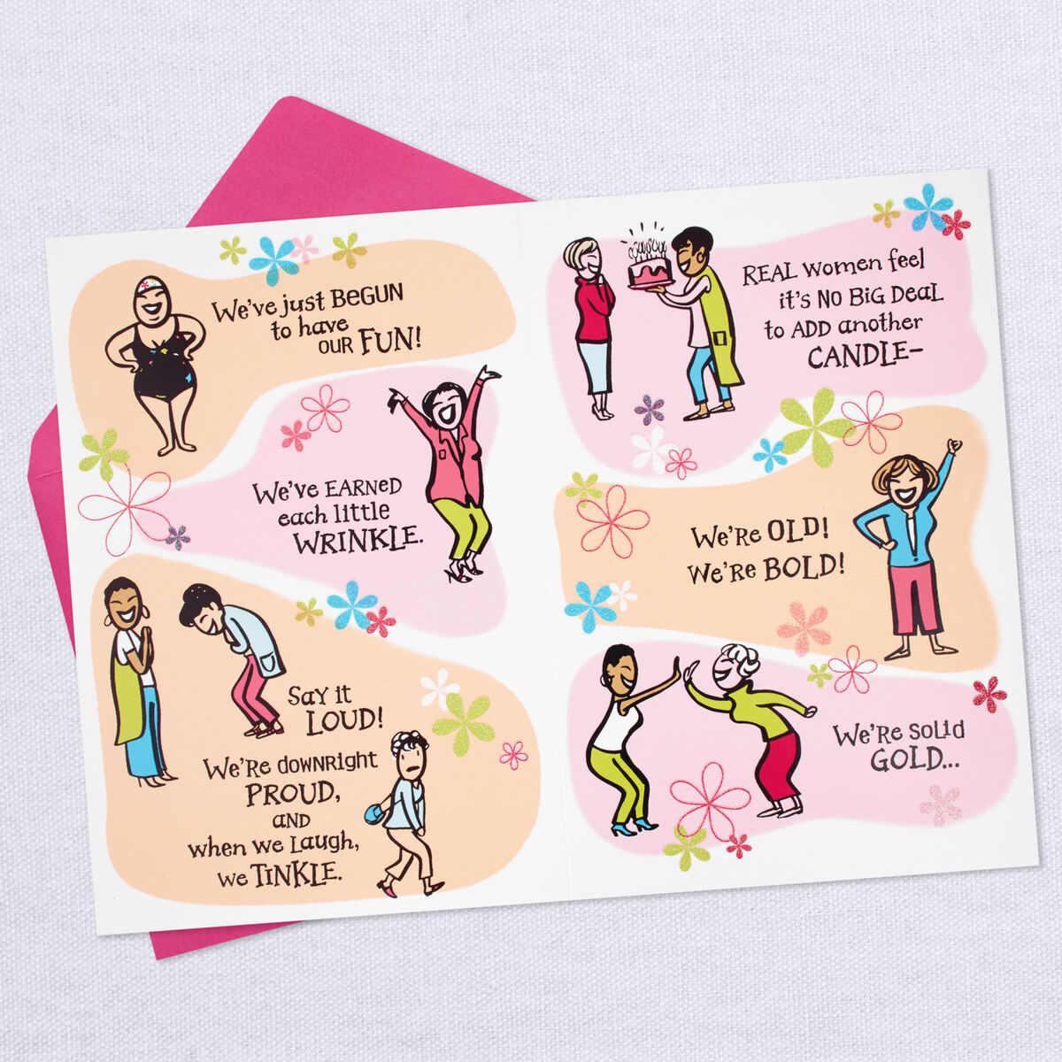 Women Our Age Funny Birthday Card for Friend - Greeting Cards - Hallmark