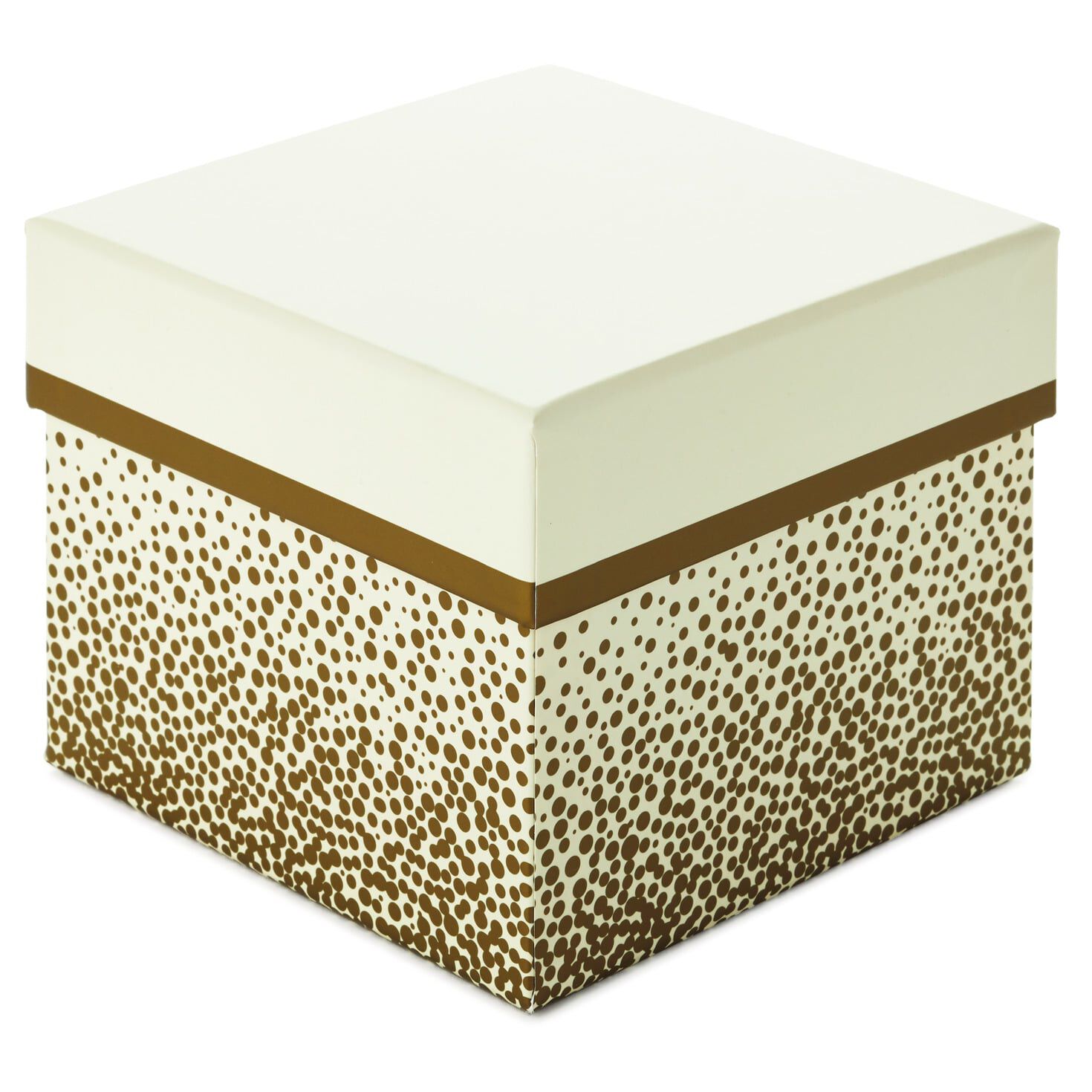 5" Square Champagne Bubbles on Ivory Gift Box for only USD 6.49 | Hallmark