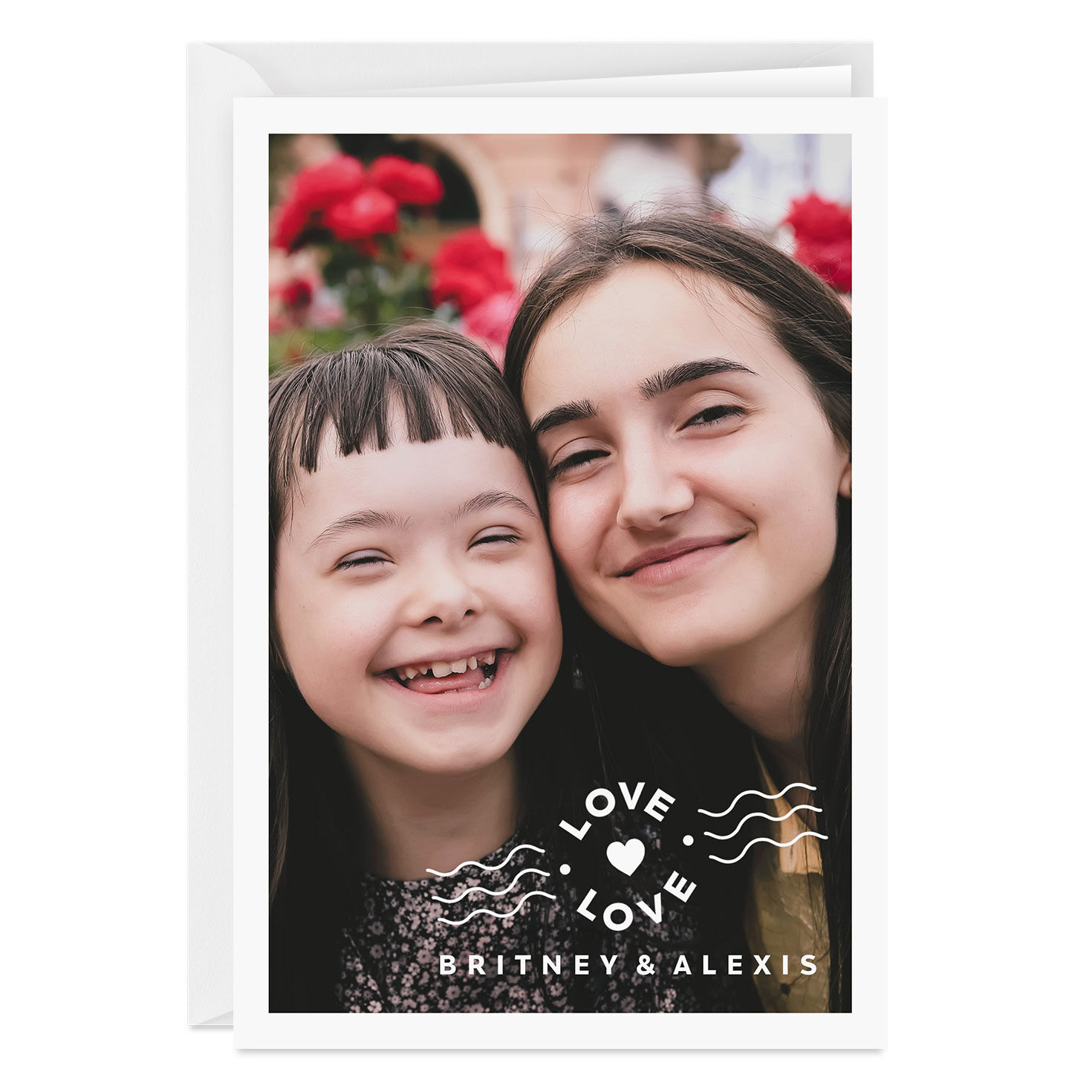 Personalized Heart Postmark Love Photo Card for only USD 4.99 | Hallmark