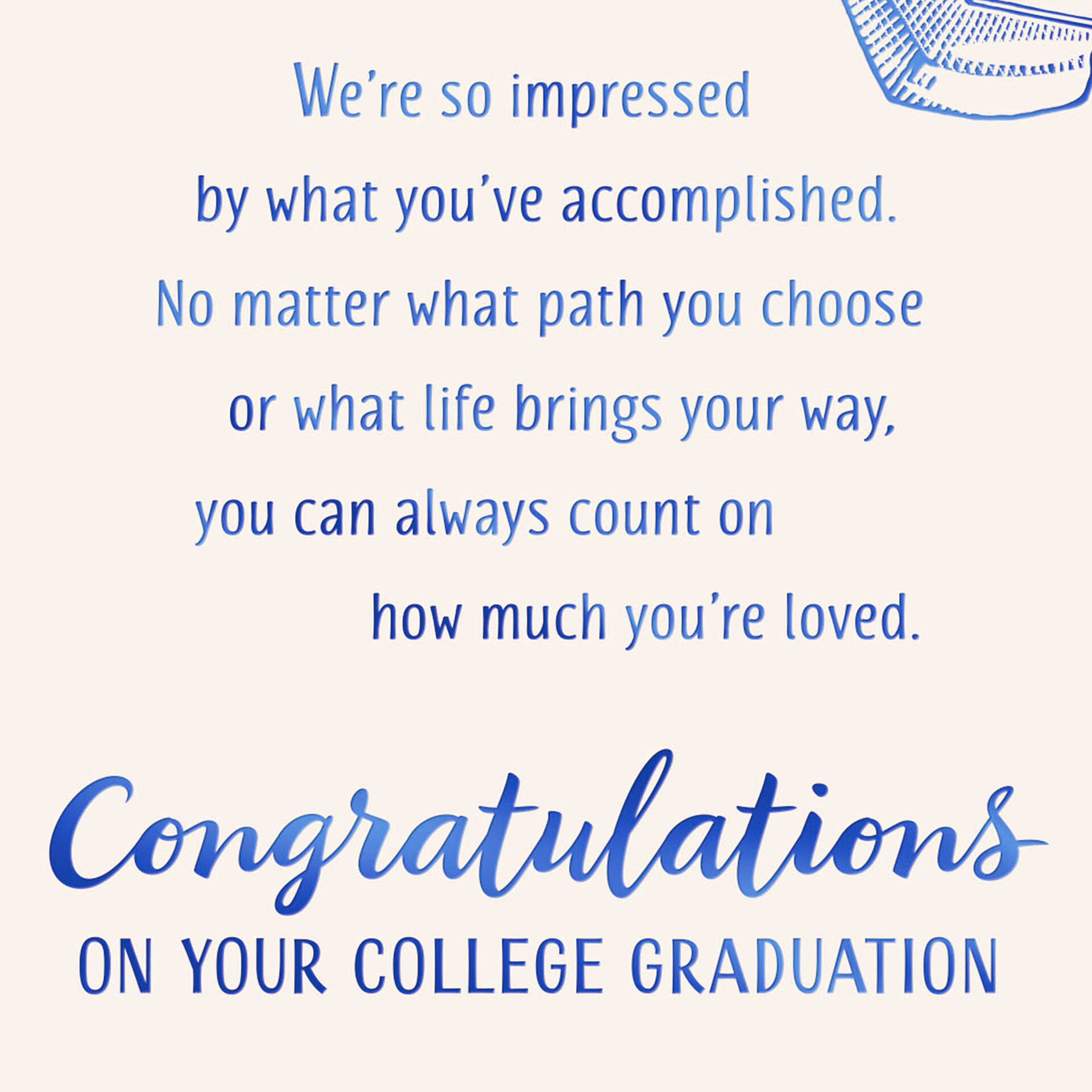 So Proud College Graduation Card for Grandson - Greeting Cards - Hallmark