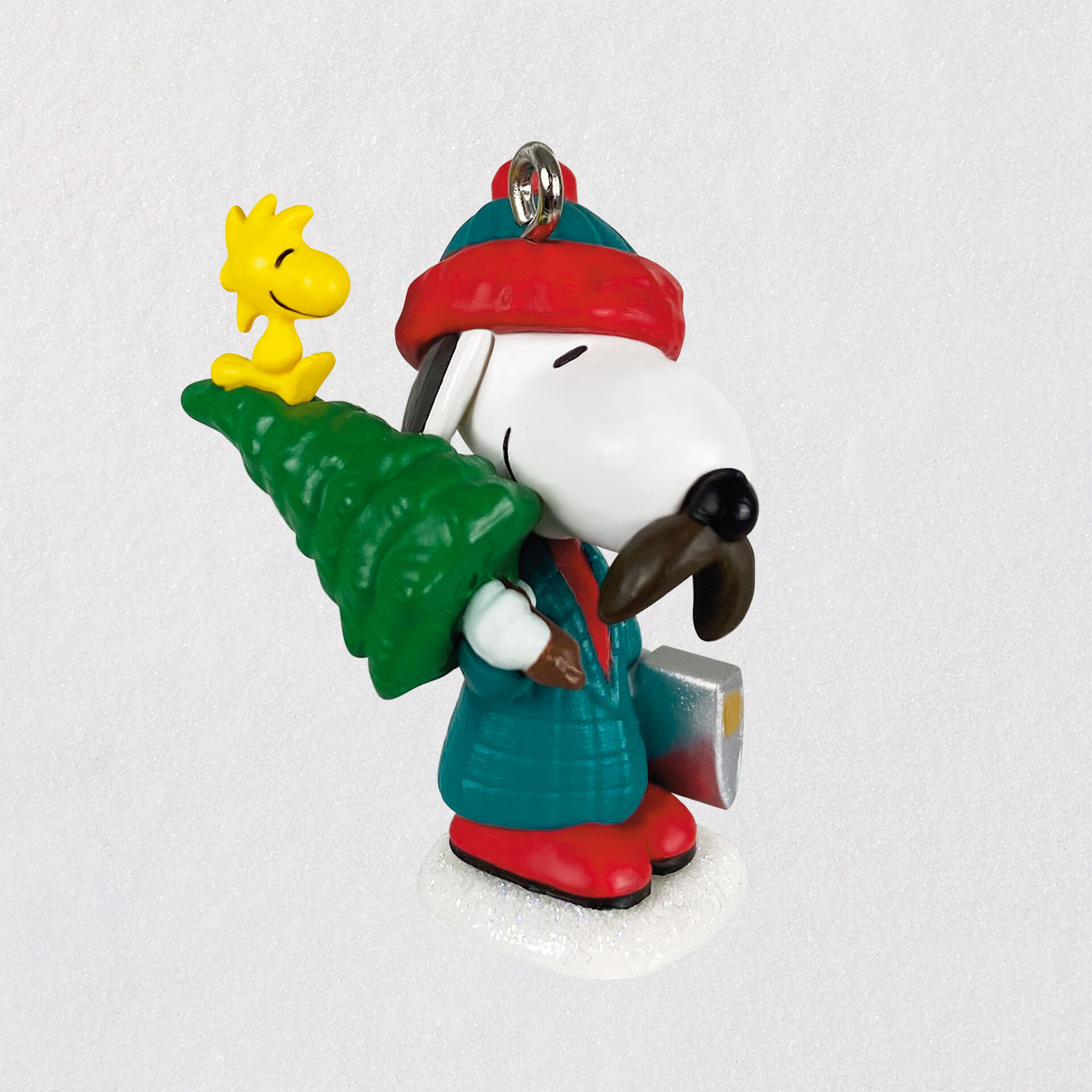 Mini Peanuts® Winter Fun With Snoopy Ornament, 1.17" Keepsake