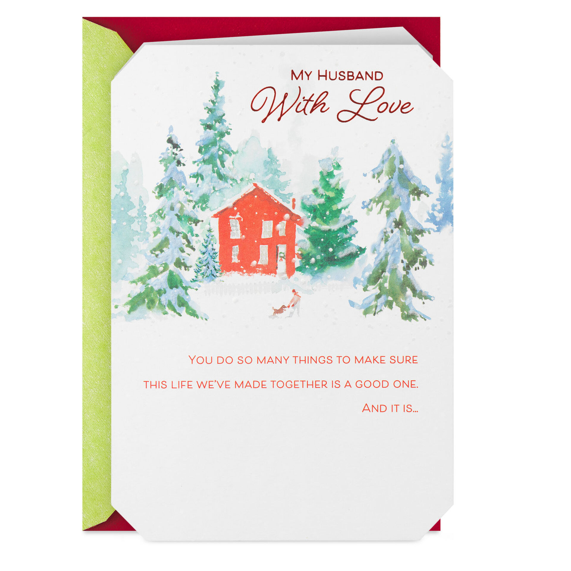 A Life Full Of Love Christmas Card For Husband Greeting Cards Hallmark
