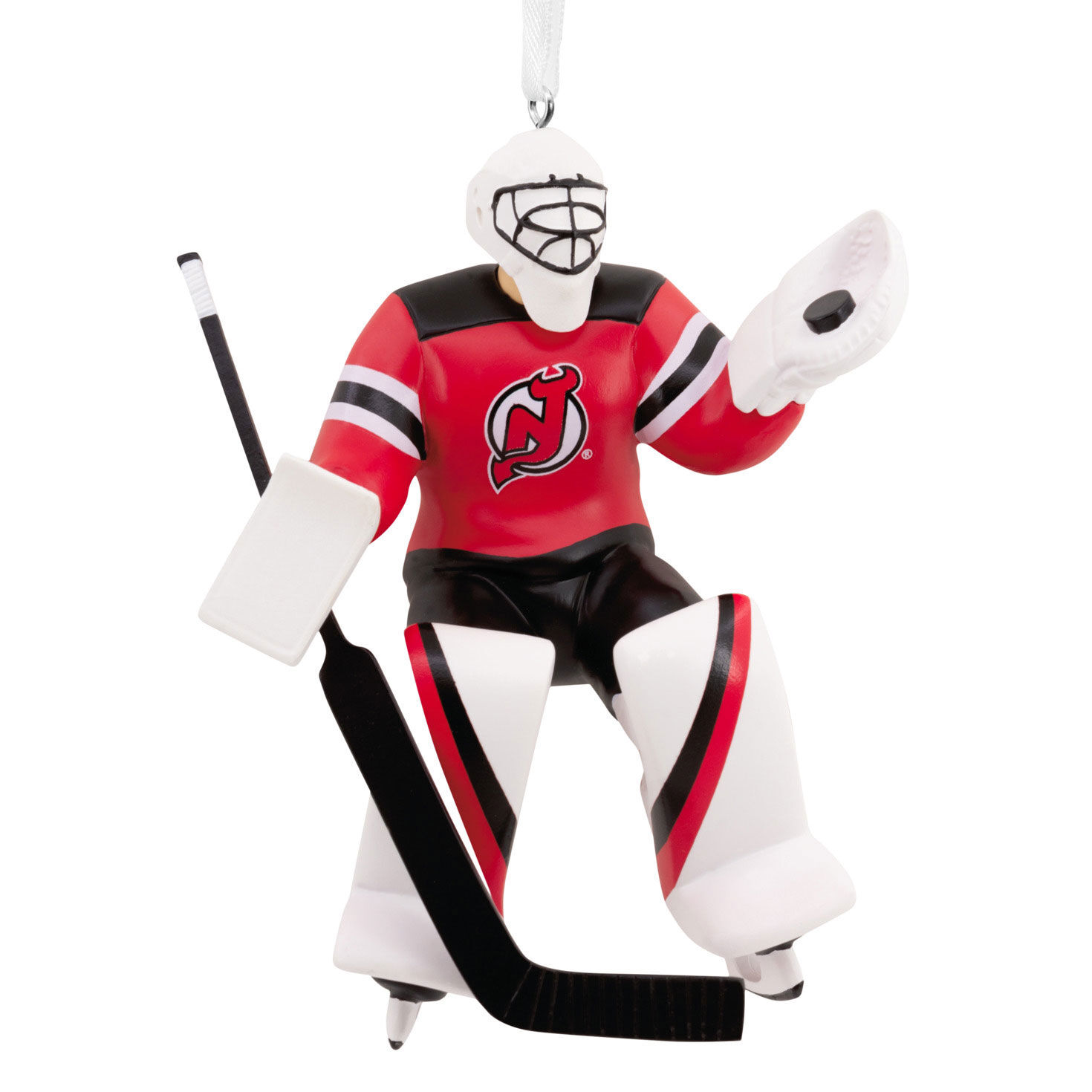 Pets First Hockey Puck Pet Toy - New Jersey Devils