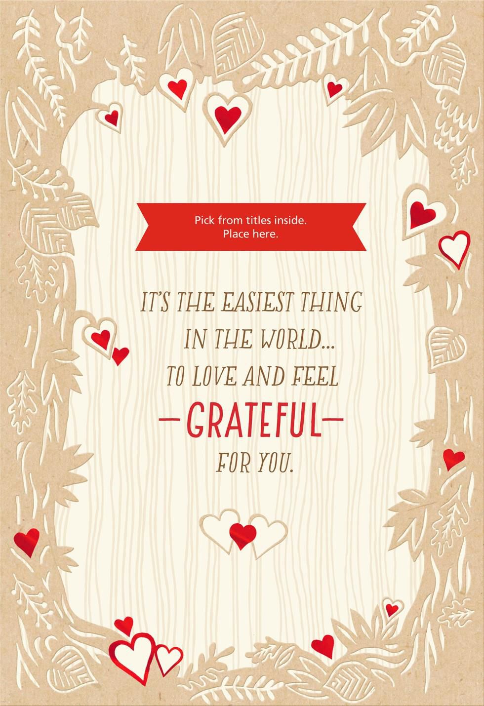 Download Tree With Heart Border Pick-a-Title Valentine's Day Card ...