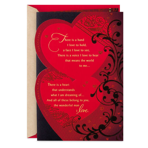 LOVE Typography Pattern Valentine's Day Tissue Paper