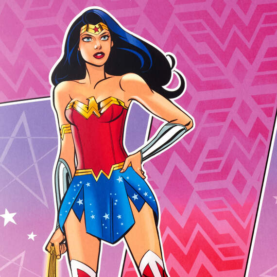 DC™ Wonder Woman™ You're Extraordinary Musical 7th Birthday Card, , large image number 4