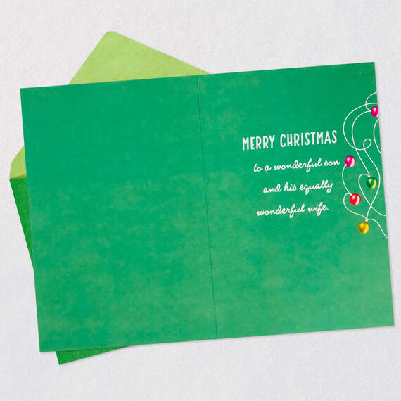 Love, Joy, Hope Christmas Card for Son and Wife - Greeting Cards | Hallmark