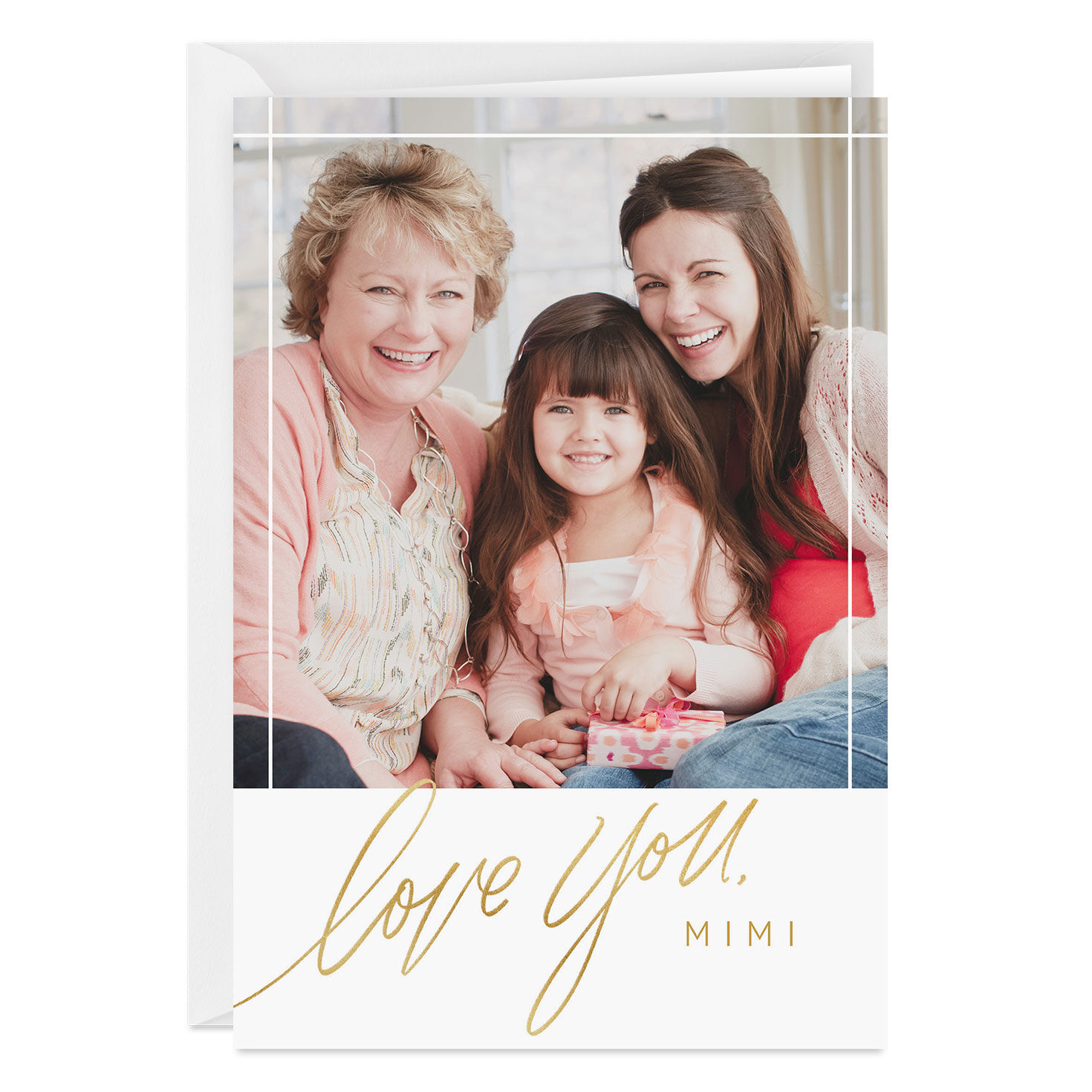 Personalized Elegant Love You Photo Card for only USD 4.99 | Hallmark
