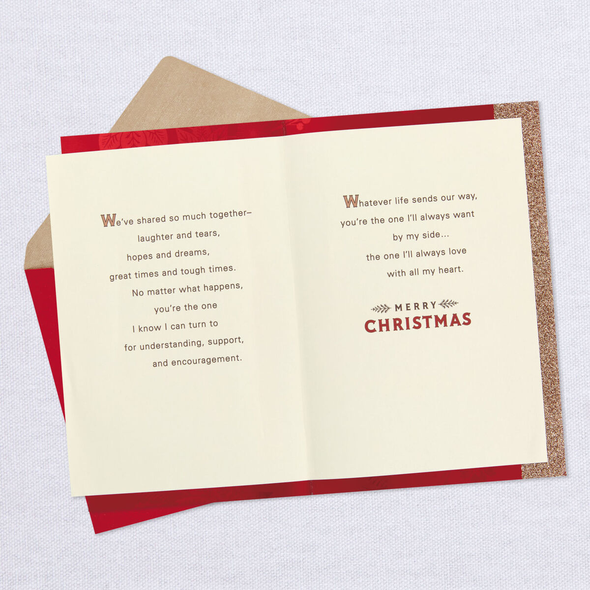 You'll Always Be the One Christmas Card for Wife - Greeting Cards ...