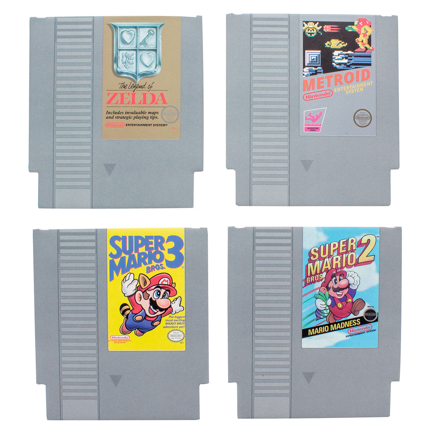 Nintendo Entertainment System Game Cartridge Coasters, Set of 8 for only USD 9.99 | Hallmark