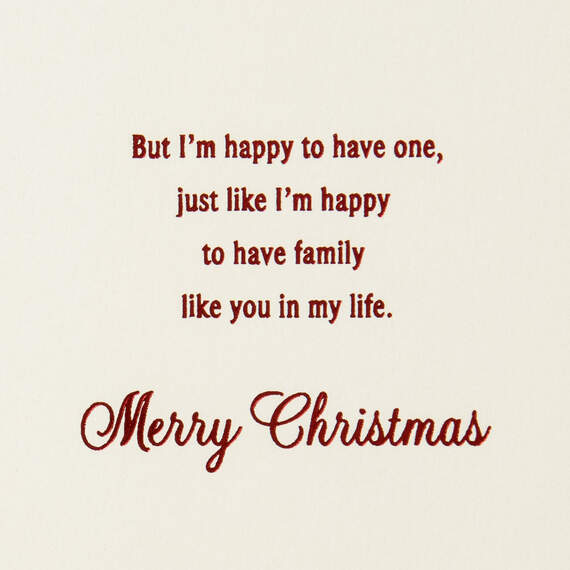 You Matter to Me Christmas Card for Family - Greeting Cards | Hallmark