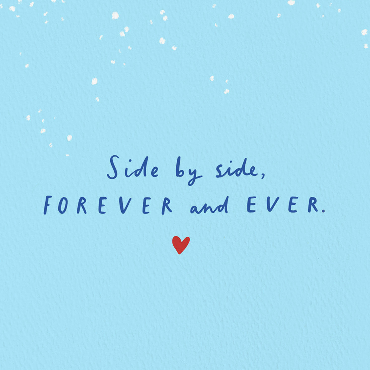 Side by Side Forever Together Love Card - Greeting Cards | Hallmark