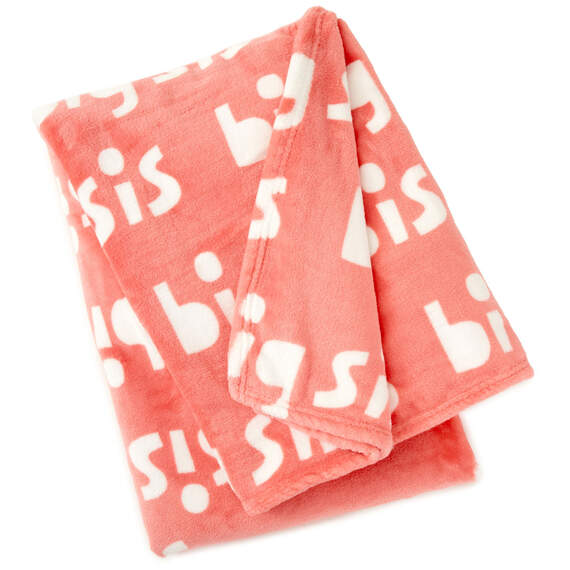 Big Sis Fleece Blanket, 50x60 - Pillows & Blankets | Hallmark