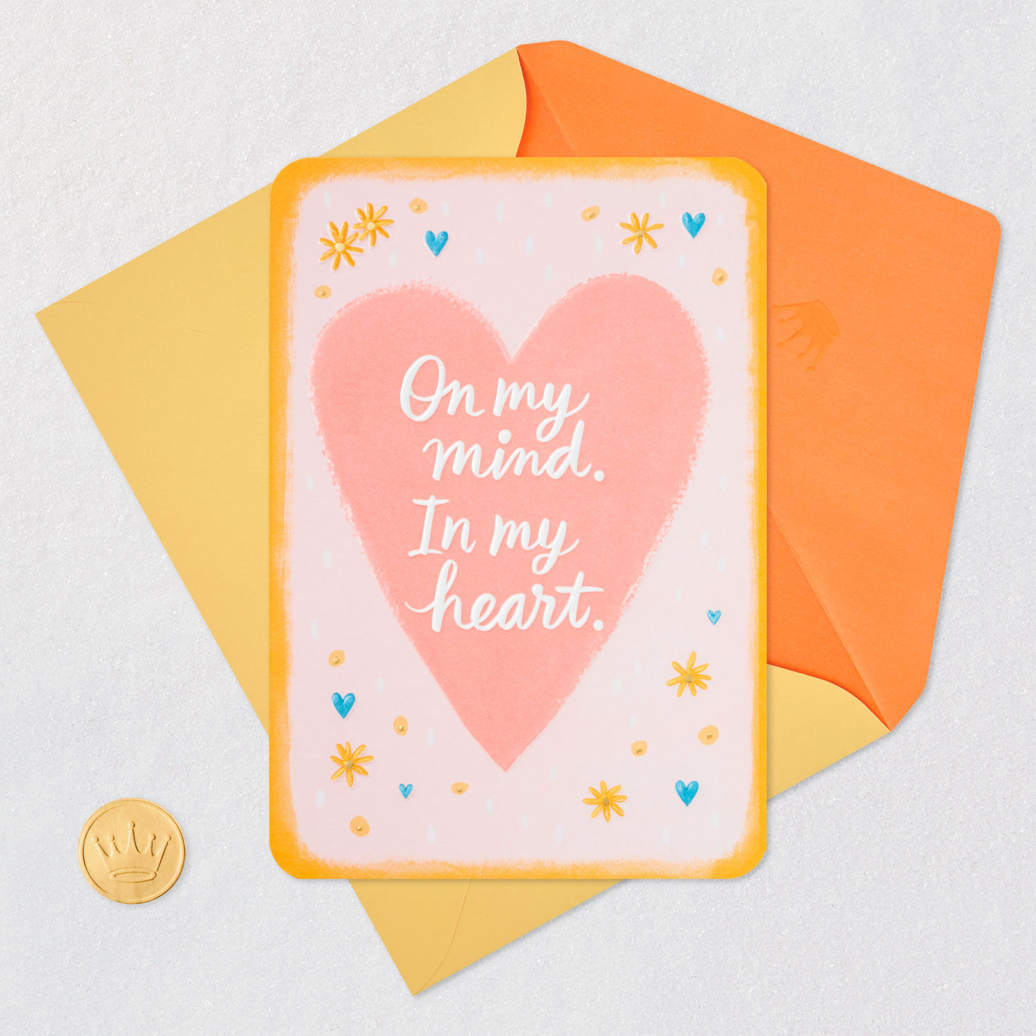 On My Mind and in My Heart Thinking of You Card for only USD 2.99 | Hallmark