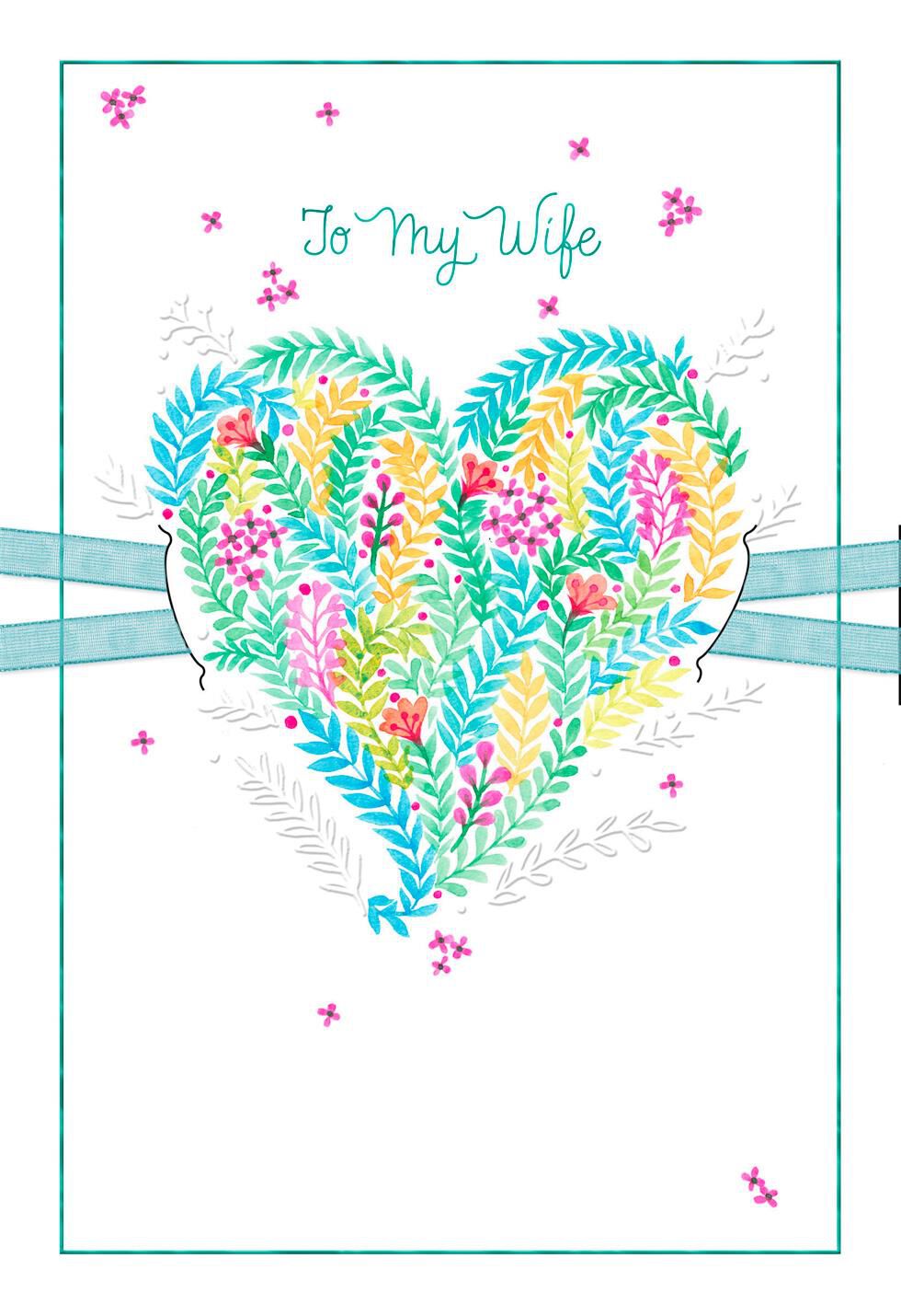 Heart to Heart Mother's Day Card From Husband - Greeting Cards - Hallmark