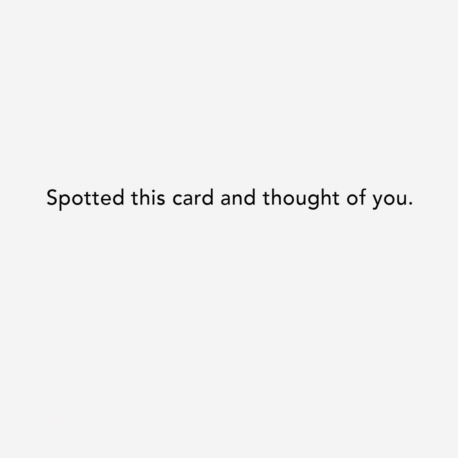 Spotted This Card Funny Thinking of You Card for only USD 3.99 | Hallmark