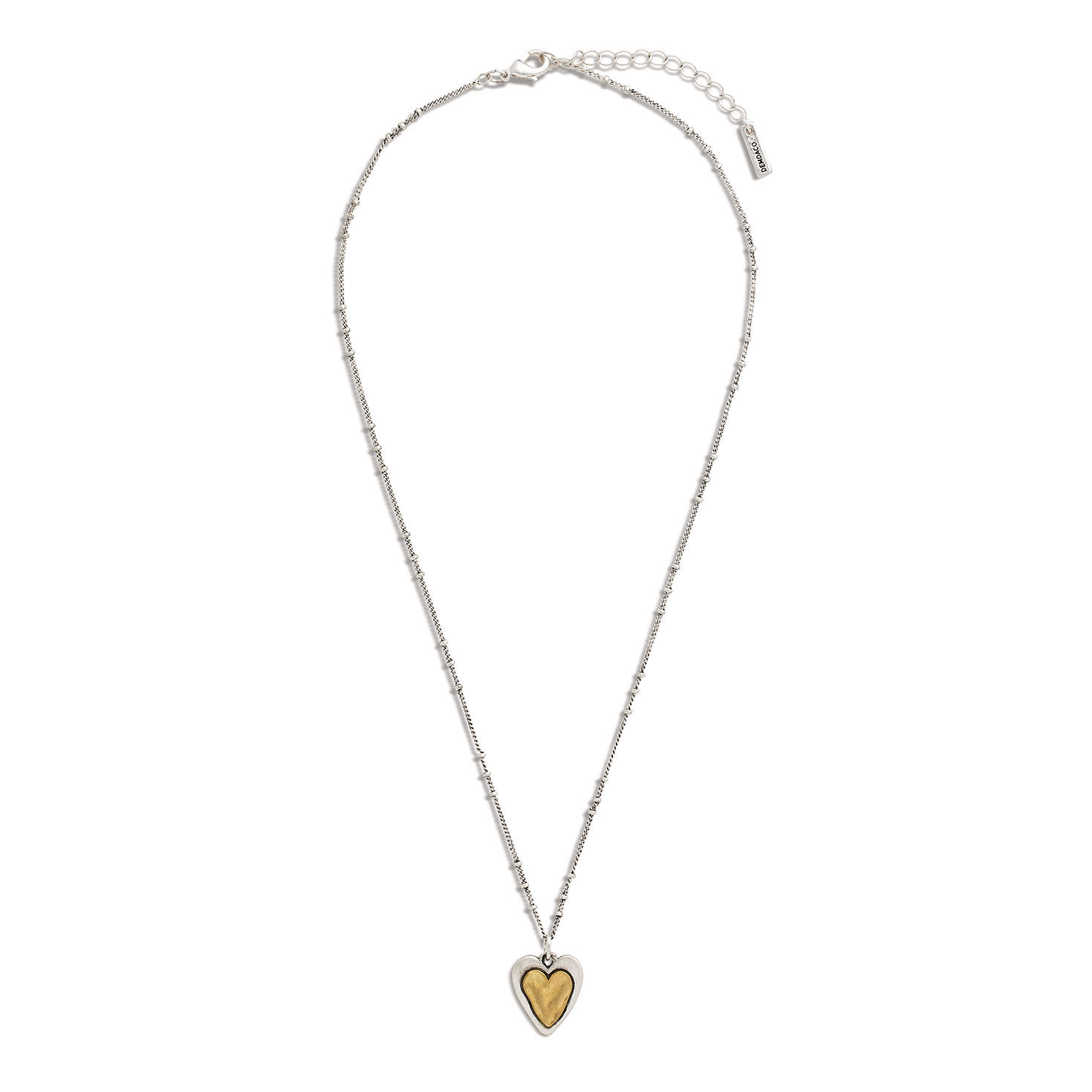 Demdaco Heart Charm Guardian Angel Necklace, 18" for only USD 29.99 | Hallmark
