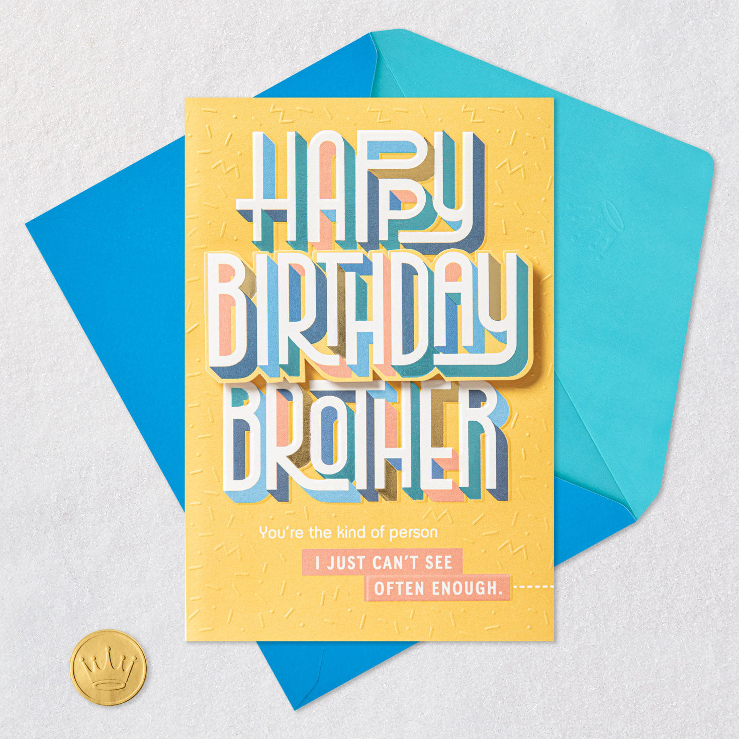 Lucky to Have You as My Brother Birthday Card for only USD 6.59 | Hallmark