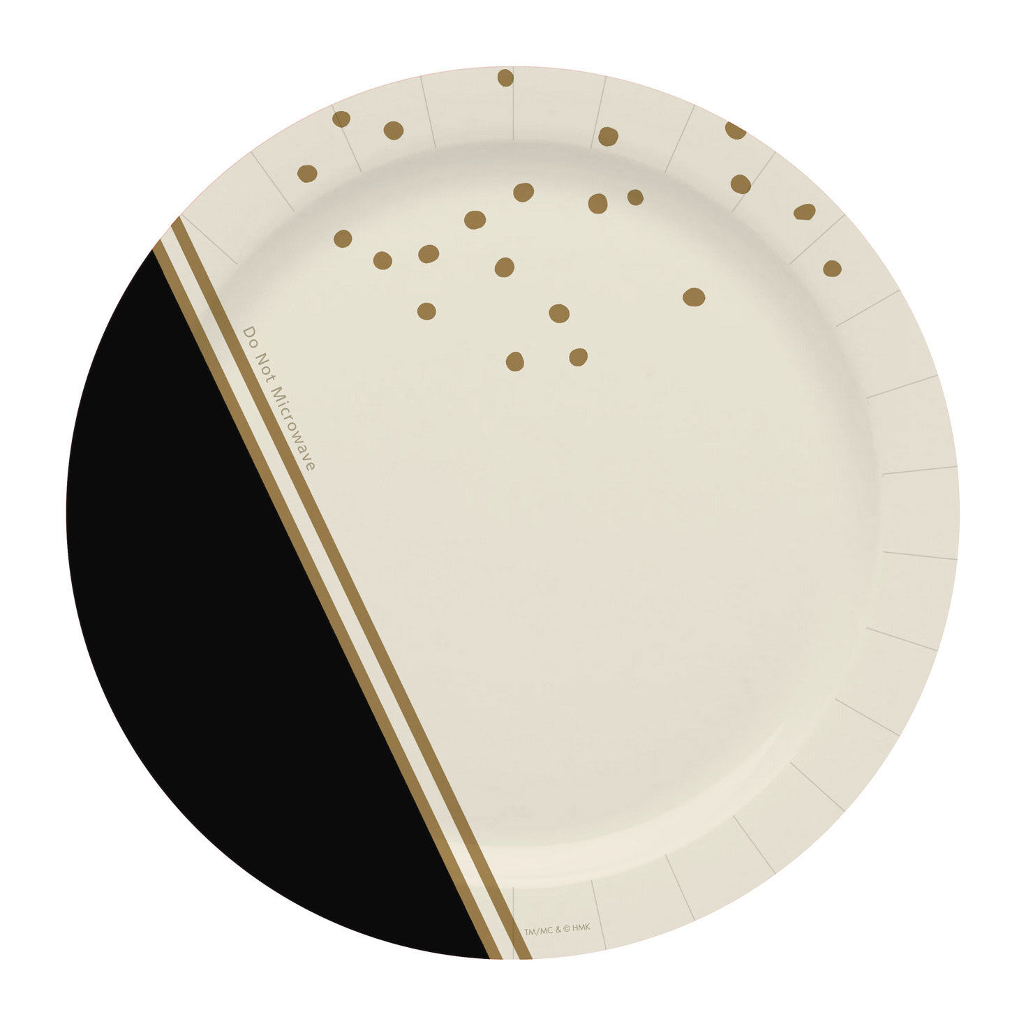 Ivory, Black and Gold Dinner Plates, Set of 8 for only USD 4.99 | Hallmark