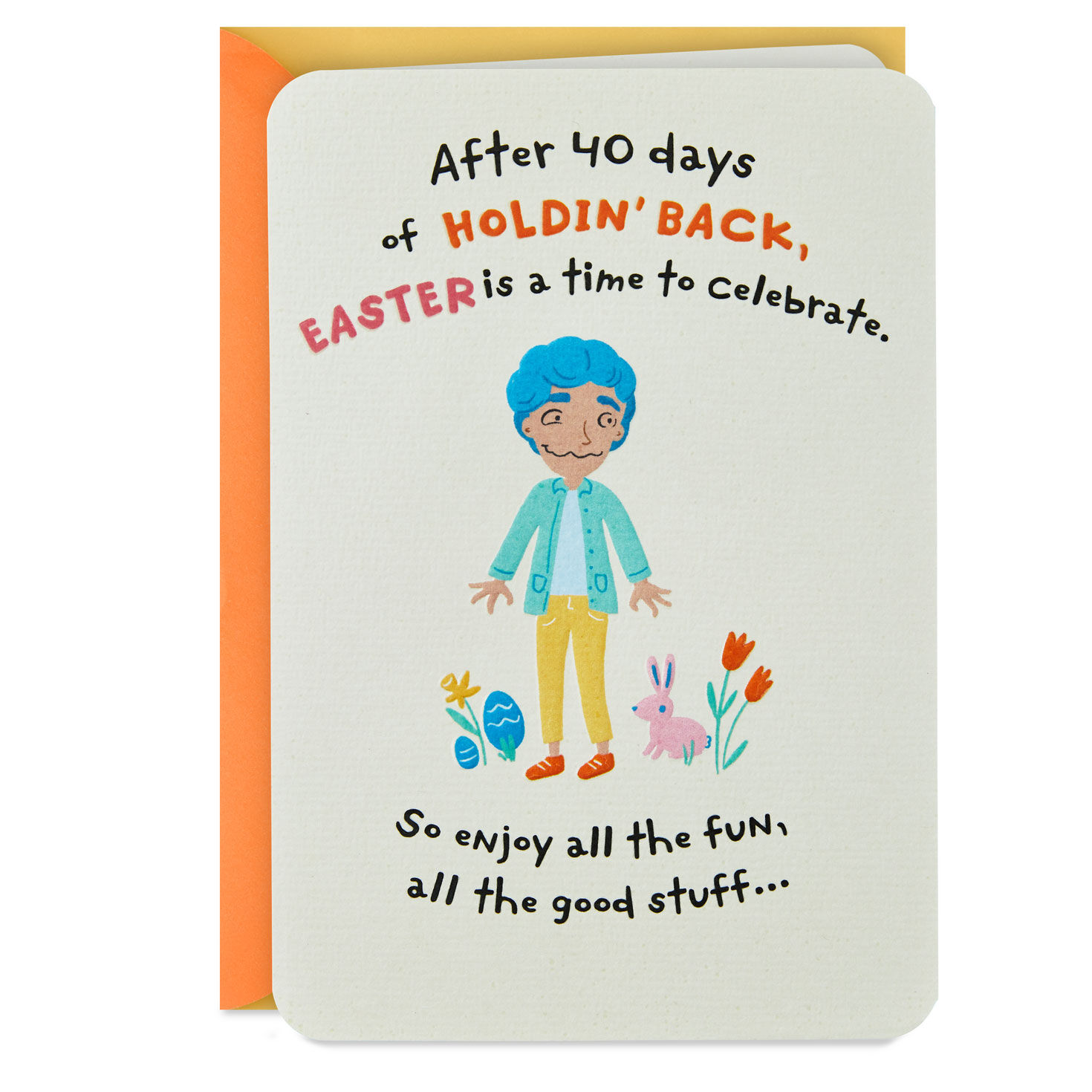 After 40 Days, It's Time to Celebrate Funny Easter Card for only USD 3.99 | Hallmark