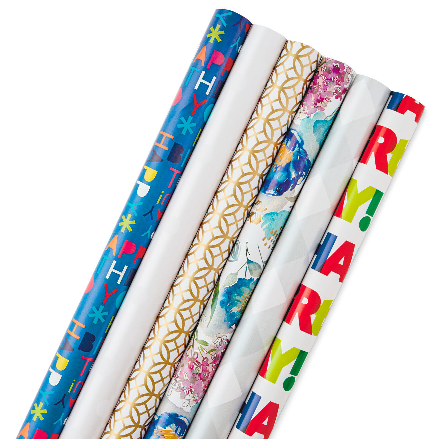 All Occasions Wrapping Paper Rolls, 6 Pack for only USD 24.99 | Hallmark