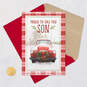 Proud to Call You Son Christmas Card, , large image number 5