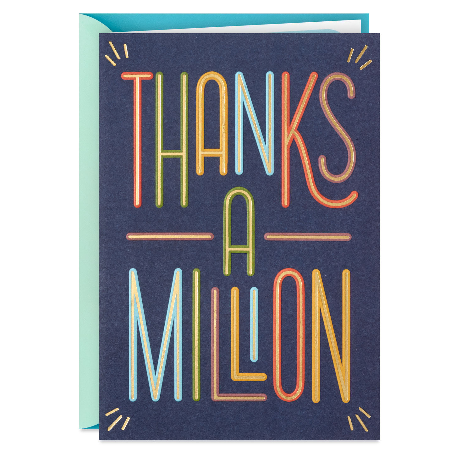 Thanks a Million Thank-You Card