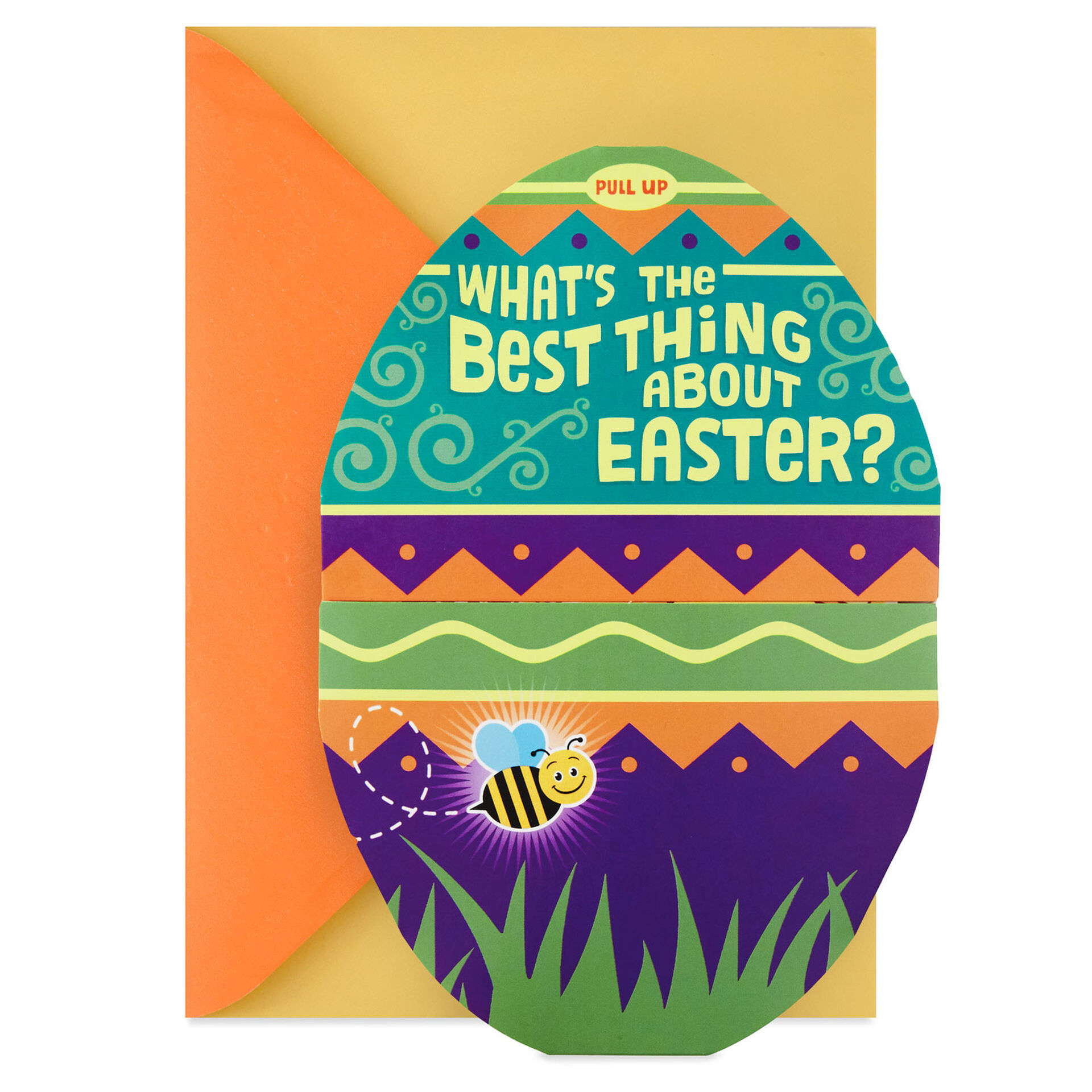 Decorated Easter Egg Telescoping Musical Easter Card Greeting Cards