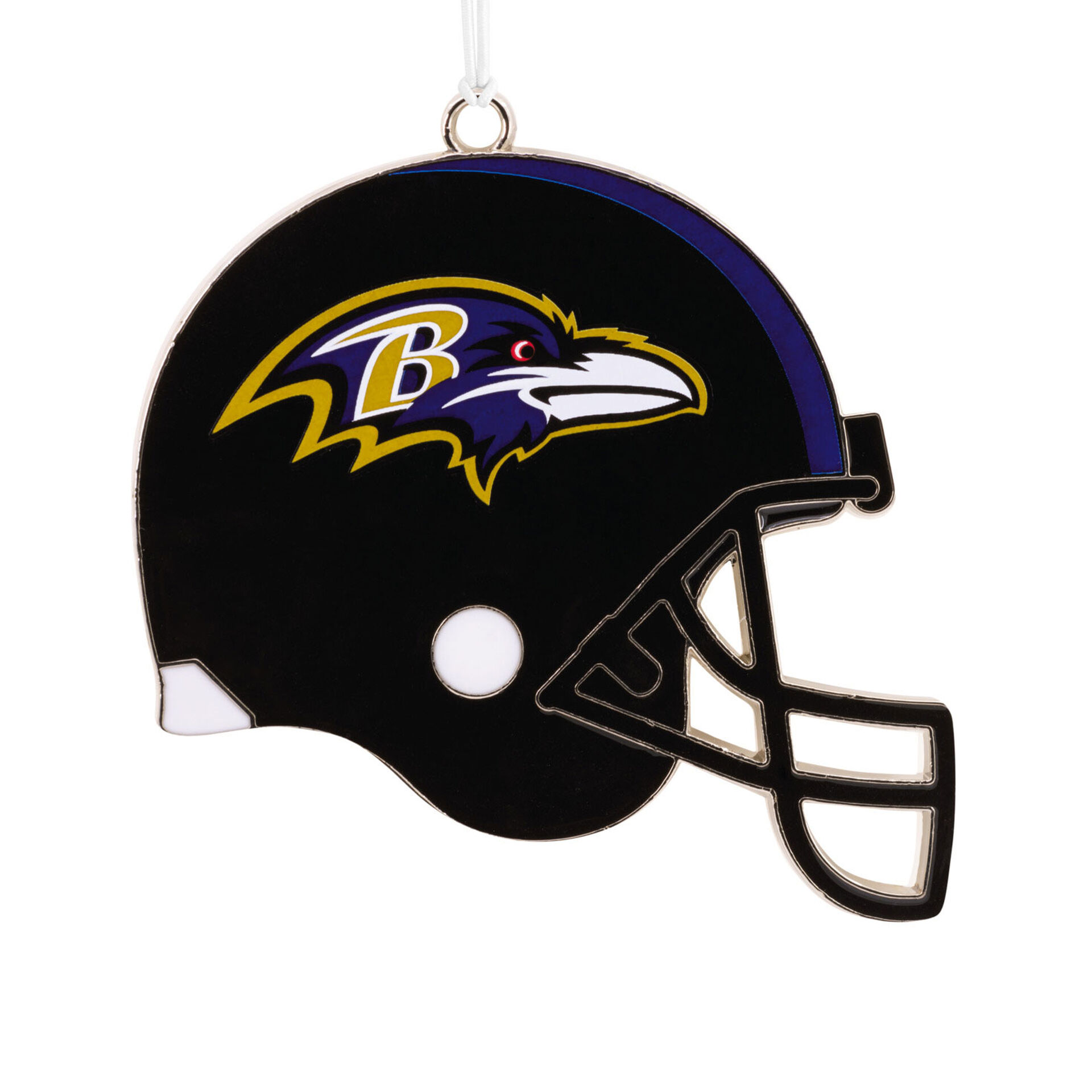 NFL Baltimore Ravens Football Helmet Metal Hallmark Ornament Gift