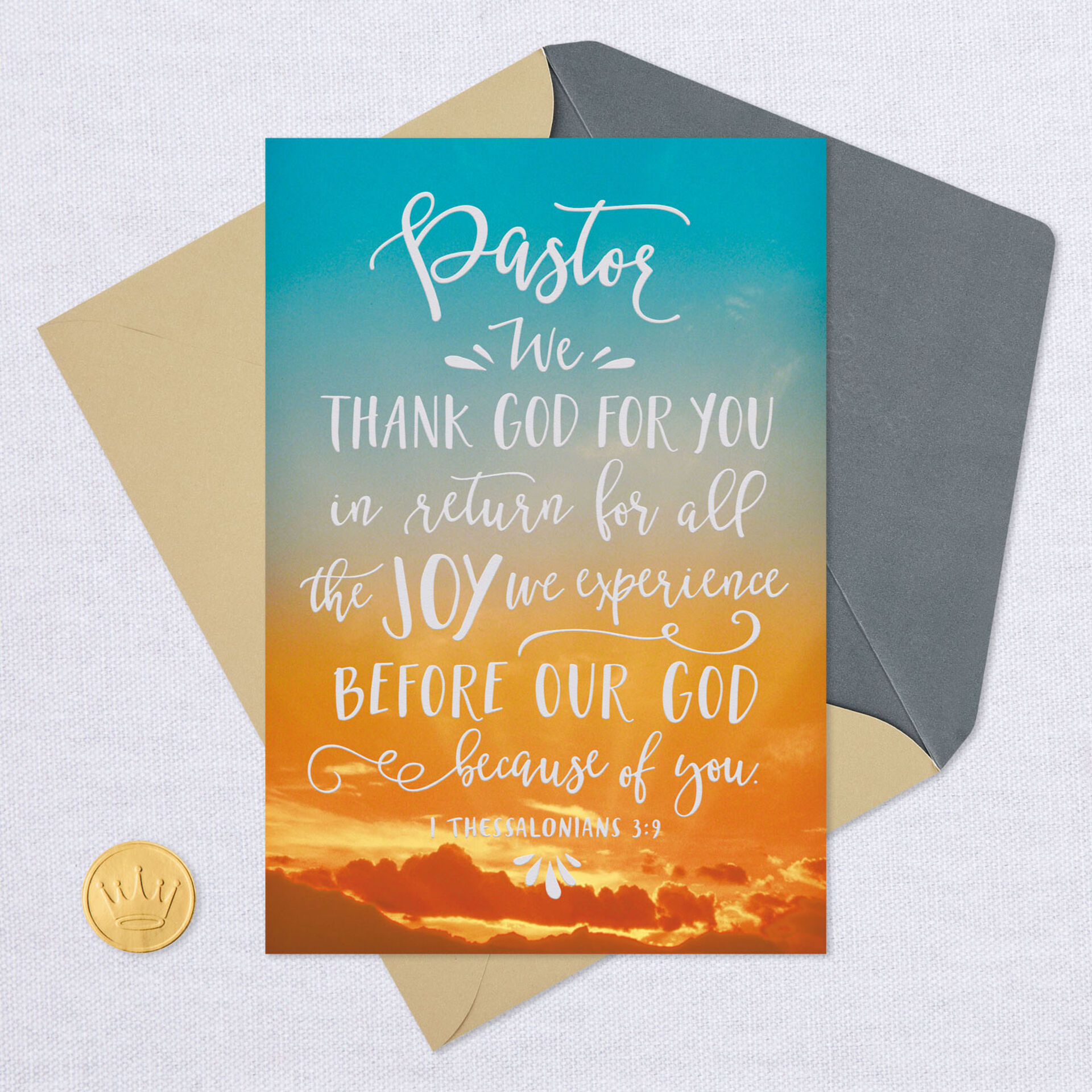 Morning Sunrise Pastor Appreciation Card - Greeting Cards - Hallmark