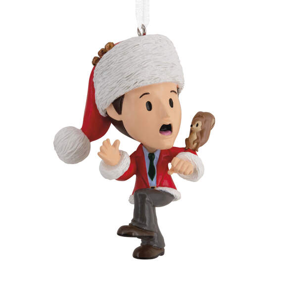 National Lampoon's Christmas Vacation™ Clark Griswold With Squirrel Stylized Hallmark Ornament