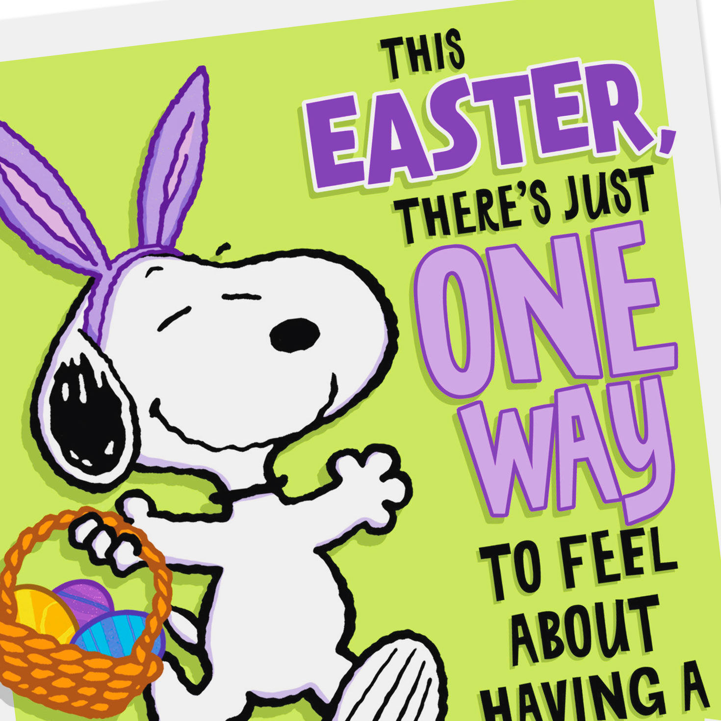 Peanuts® Snoopy Easter Card For Nephew for only USD 2.00 | Hallmark