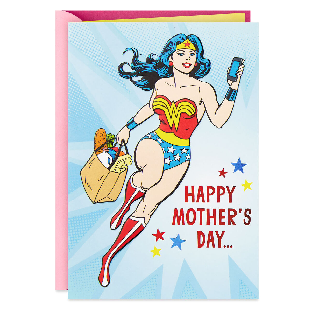 DC Comics™ Wonder Woman™ Everyday Hero Mother's Day Card - Greeting ...