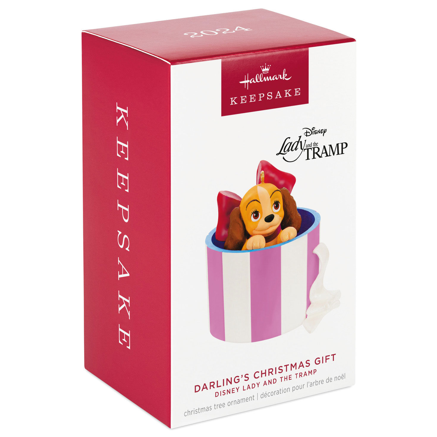 Disney Lady and the Tramp Darling's Christmas Gift Ornament for only USD 19.99 | Hallmark
