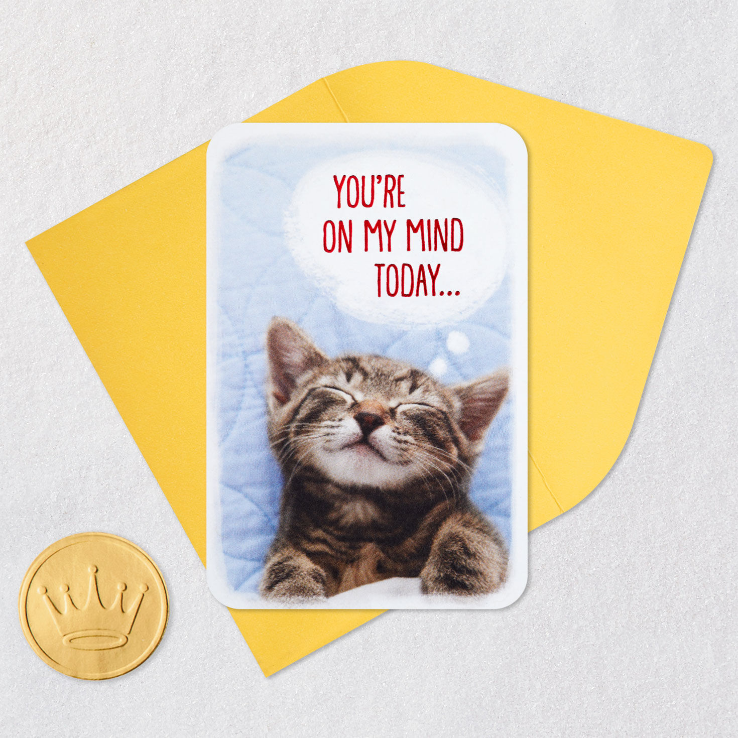 3.25" Mini On My Mind and in My Heart Thinking of You Card for only USD 1.99 | Hallmark