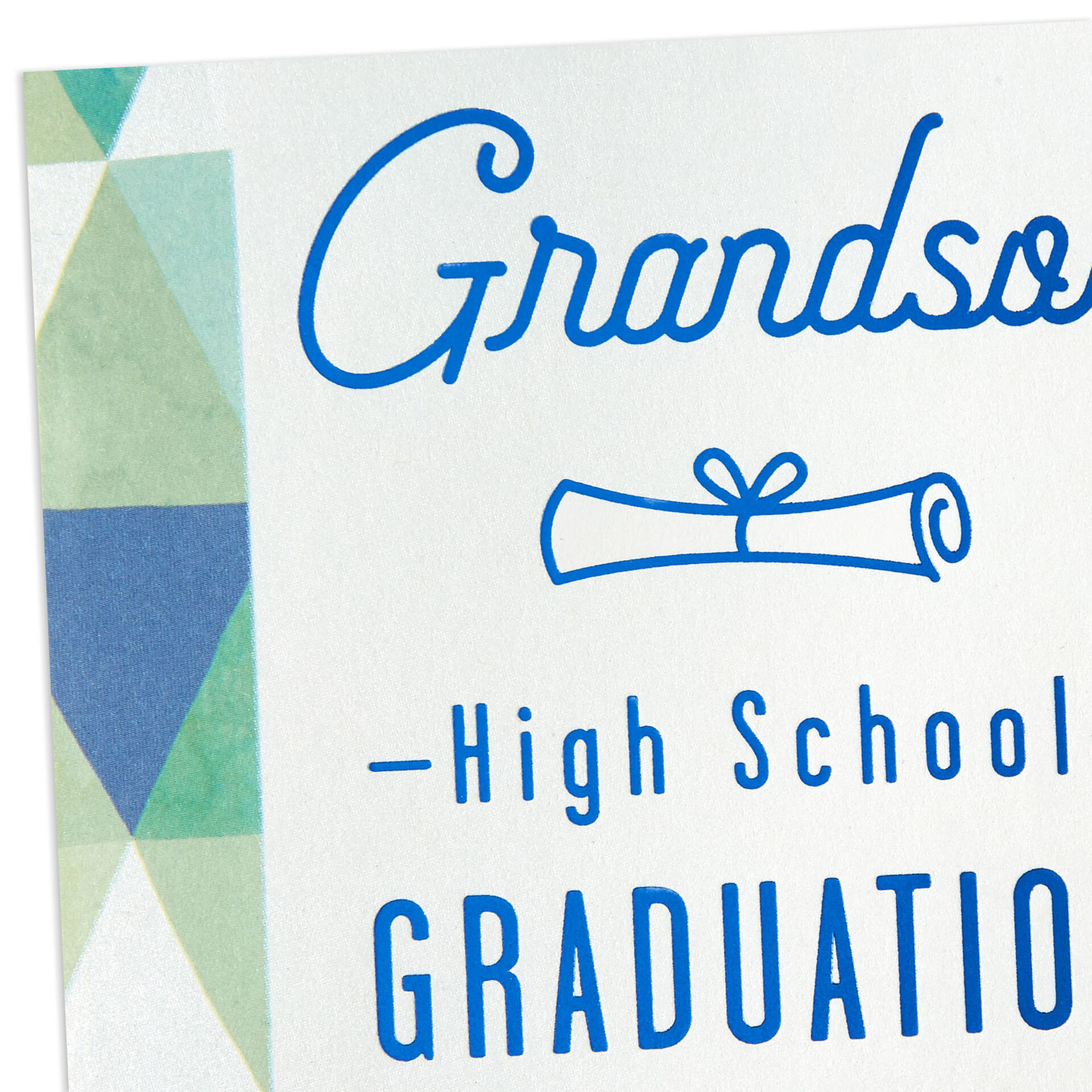 Celebrating You High School Graduation Card for Grandson Greeting