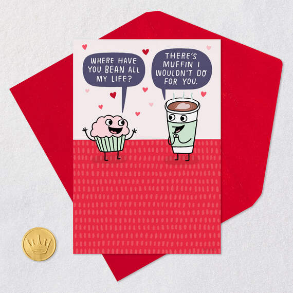 Muffin I Wouldn't Do for You Funny Love Card, , large image number 5