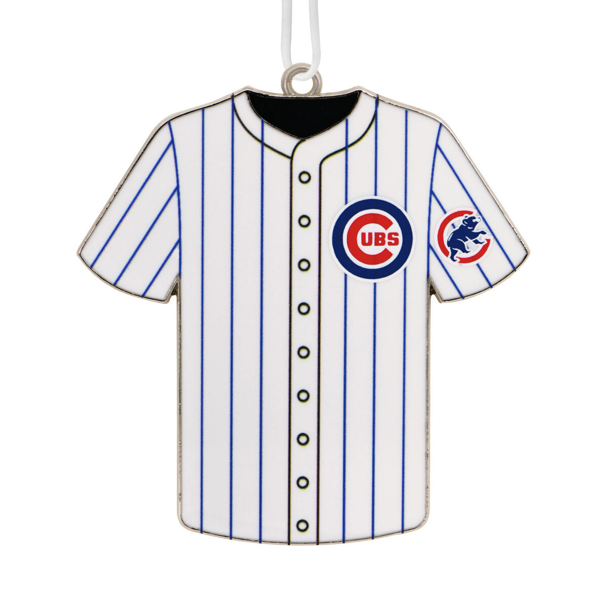 MLB Chicago Cubs™ Baseball Jersey Metal Hallmark Ornament - Gift