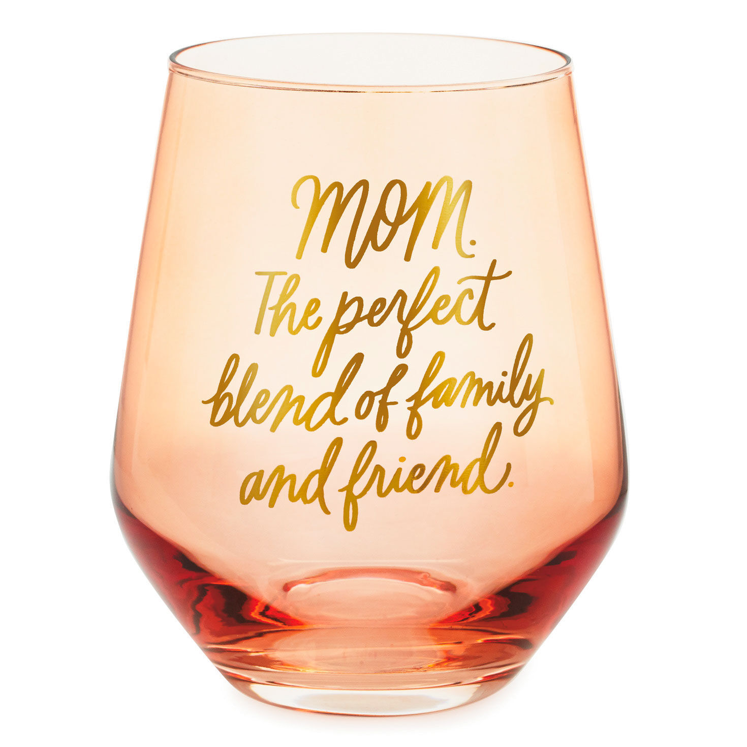 Wine Glass - Mom of the Year - Santa Barbara Design Studio