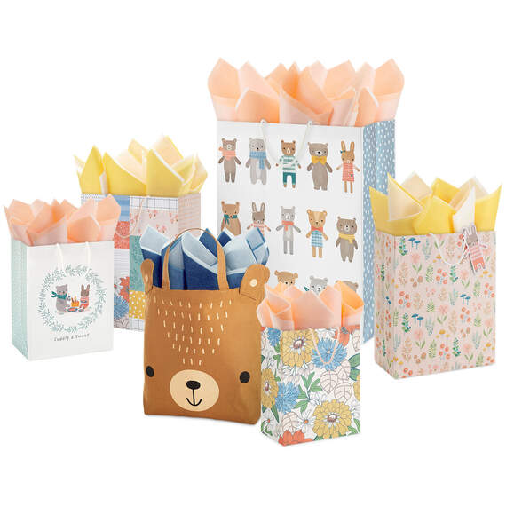 Cute Critters Gift Wrap Collection