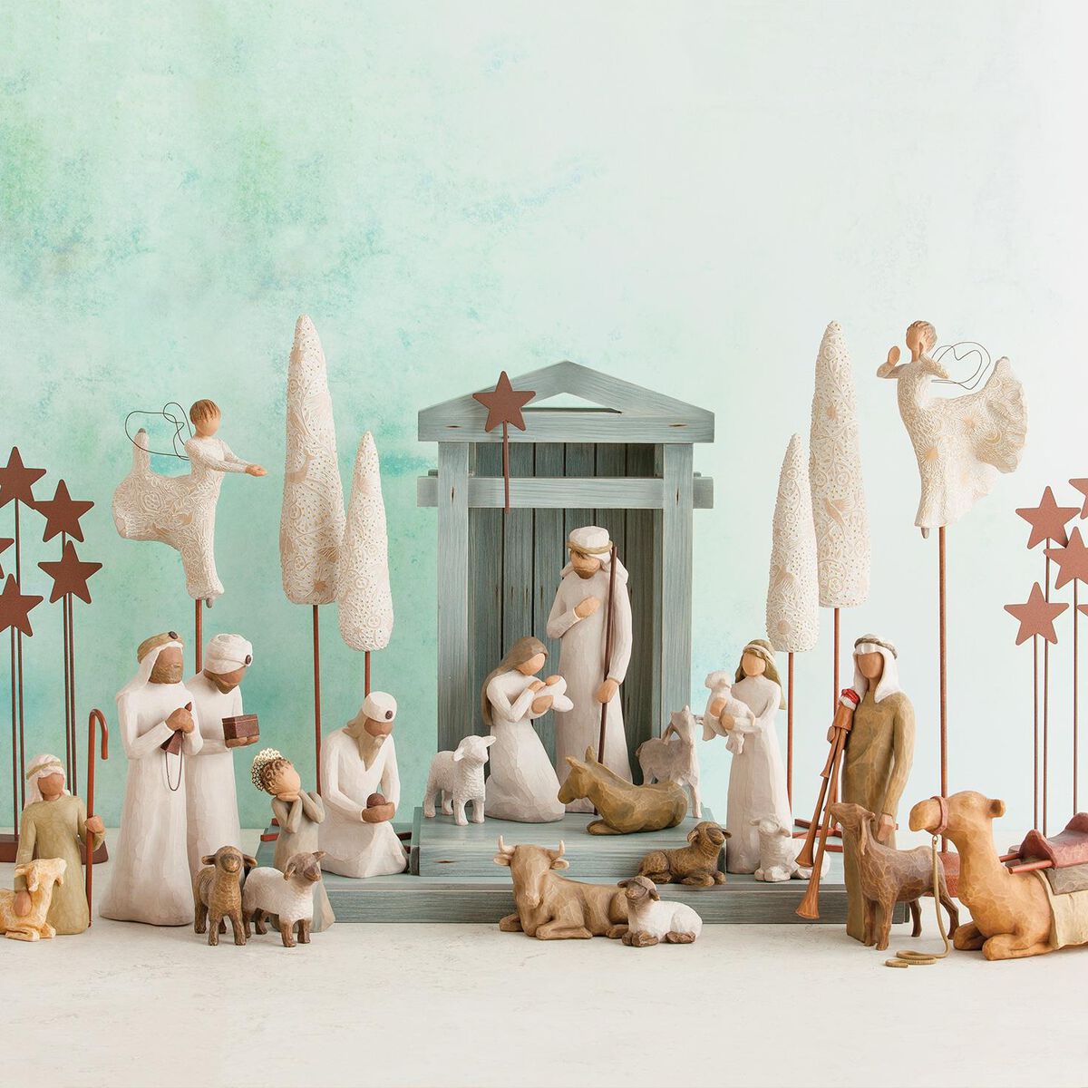 Willow Tree® Nativity Scene Figurines Hallmark