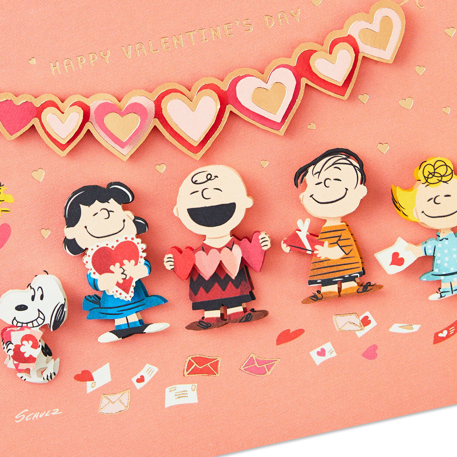The Peanuts® Gang Happy Valentine's Day Card for only USD 6.99 | Hallmark