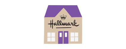 an illustration of a Hallmark shop