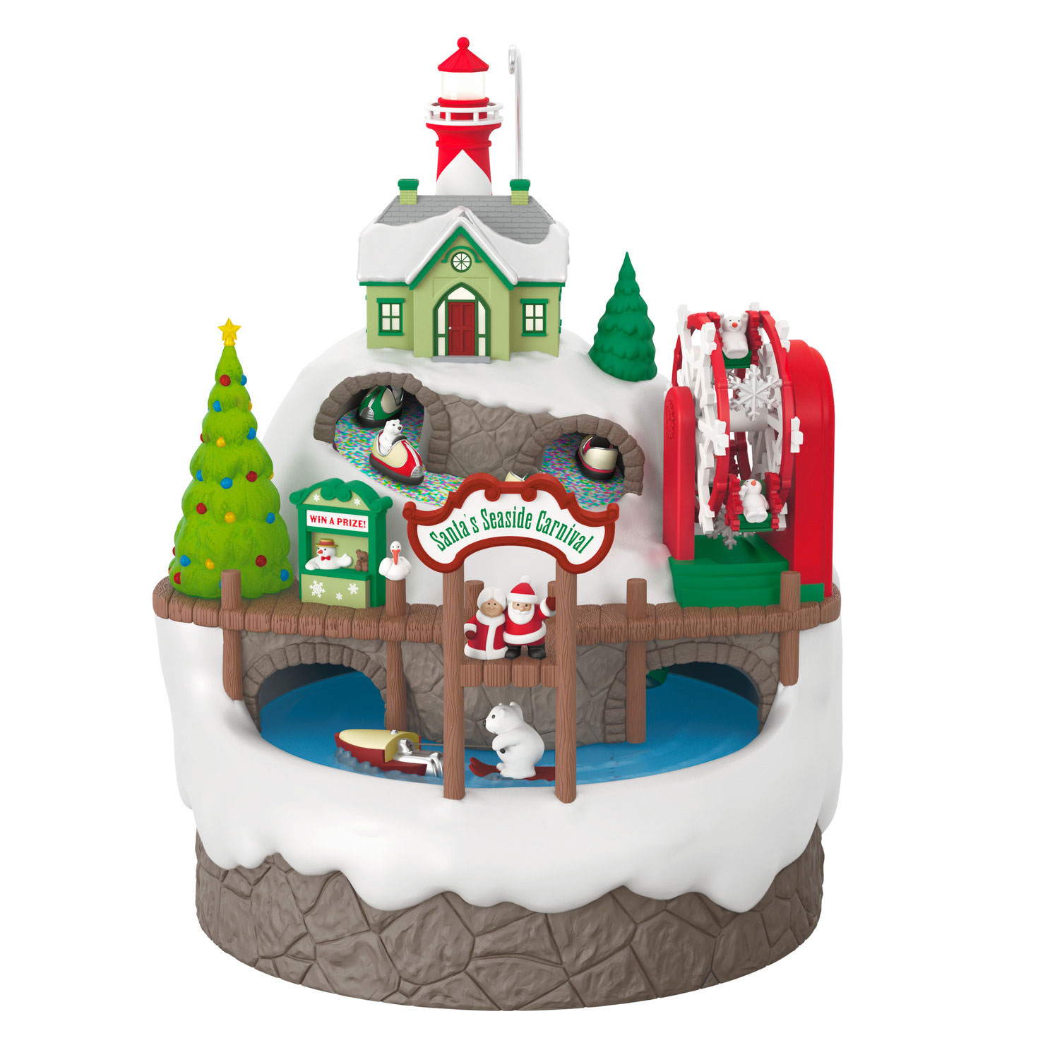 Santa's Seaside Carnival Musical Ornament With Light and Motion for only  USD 64.99 | Hallmark