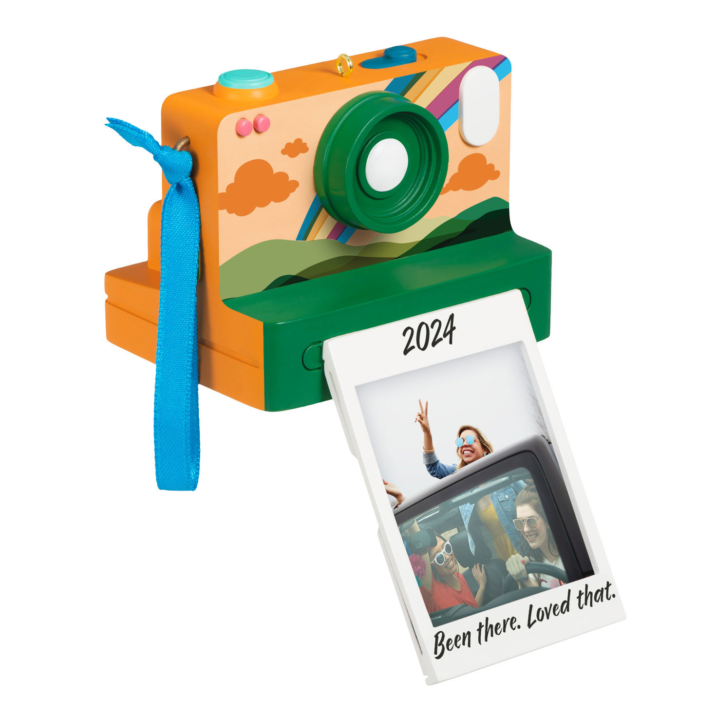 Only a Rainbow Away 2024 Metal Photo Frame Ornament - Keepsake