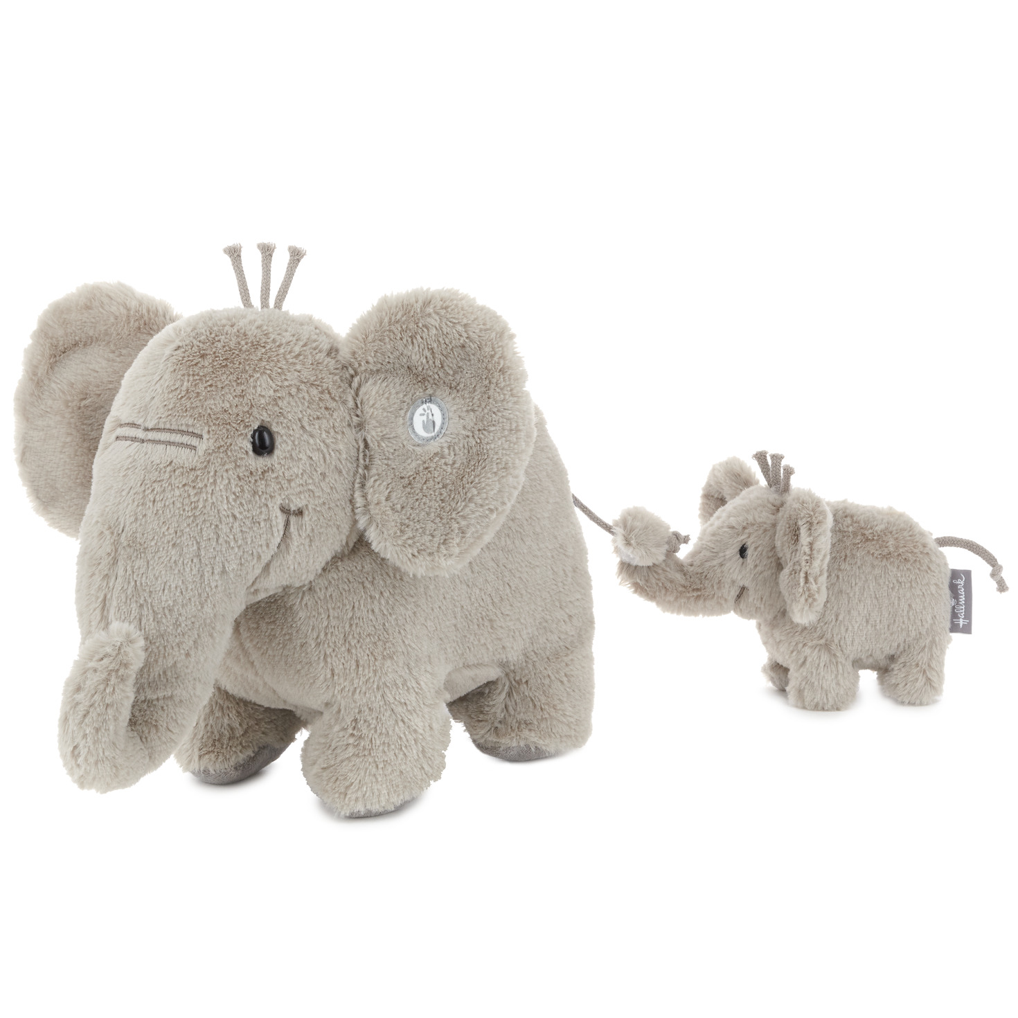 VTG Mary Meyer shops Musical Elephant With Moving Trunk Gingham 8'' Plush (See Video)